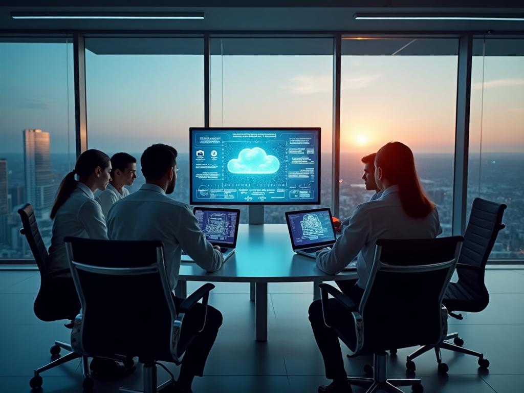ITWORLDTEKS Solutions team collaborating on cloud solutions